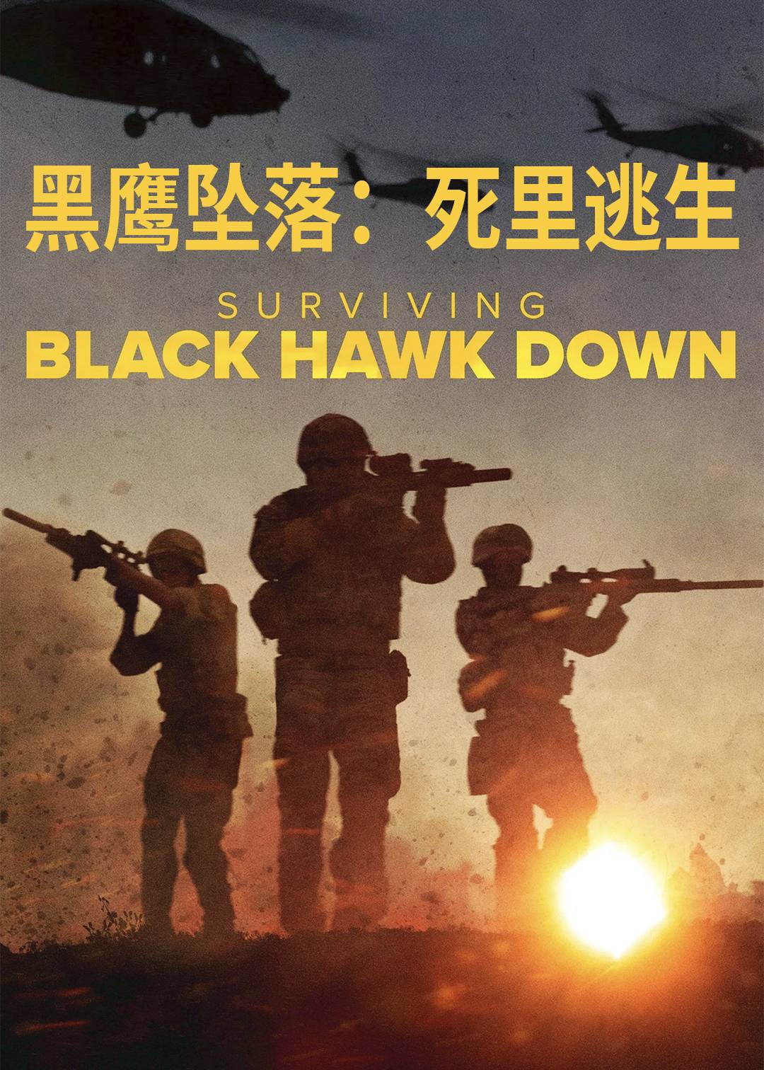 黑鹰坠落死里逃生