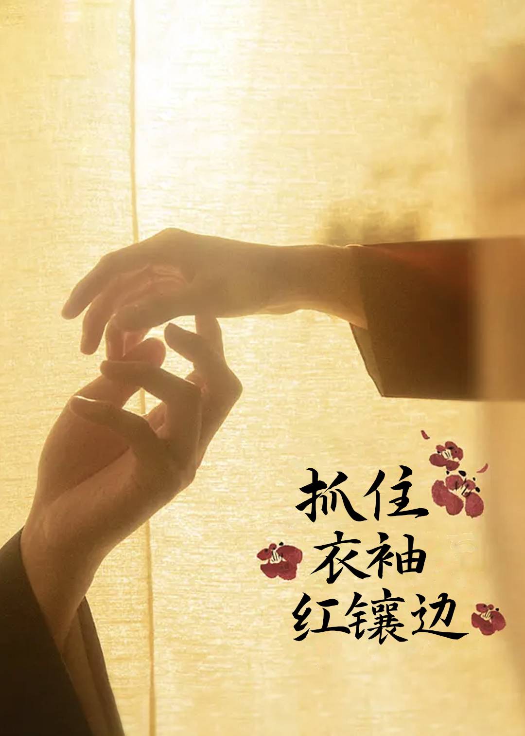 抓住衣袖红镶边